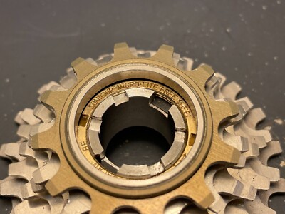 Vintage NOS Suntour Micro Lite 7 Speed Alloy Freewheel 12-22t 12t