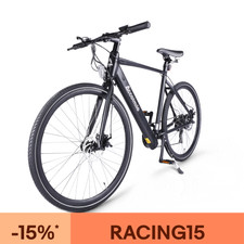 Accolmile 700C Bicicleta eléctrica de ciudad 250W Bafang Motor de eje trasero