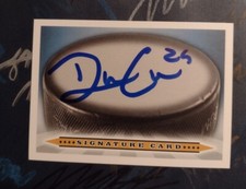 Drew Commesso Autographed Hockey Puck Signature Card Chicago Blackhawks Goalie