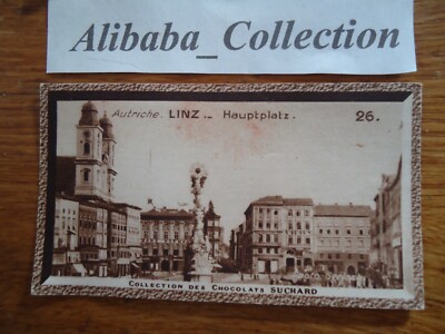 CHROM BILD SCHOKOLADE KAKAO SUCHARD ALBUM SAMMLUNG EUROPA 26 Österreich LINZ