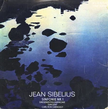 SIBELIUS Symphony 1 GARAGULY Dresden PO Eterna 825860 LP GD1 1967 Recording NM