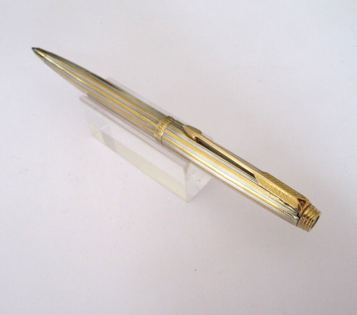 Stylo Bille Parker 75 En Argent Vermeil 925 - Finition Vendôme, Occasion, Pièce Rare Et Prestigieuse