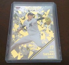 2022 Roki Sasaki BBM ICONS Foil Chiba Lotte Marines Baseball Card Limited 100 JP