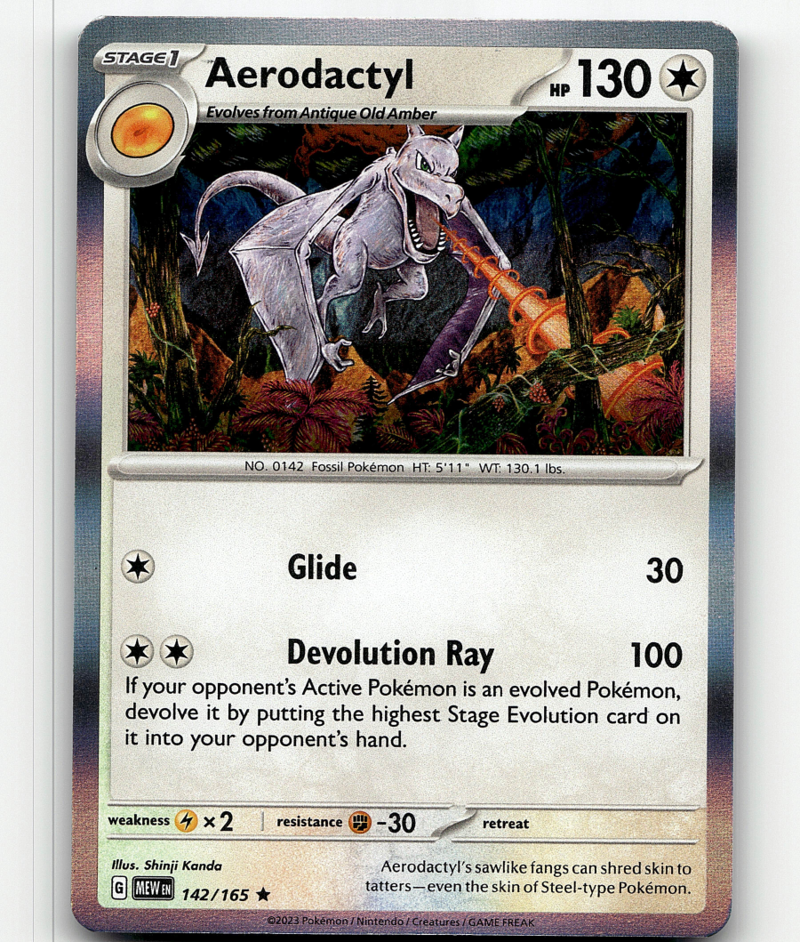 Pokemon Aerodactyl - SV: Scarlet and Violet 151 | eBay