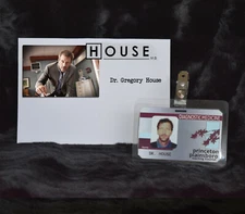 TV Show House MD Exact Replica Prop "Gregory House" Hospital ID 