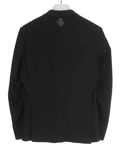 G-STAR Tailor Blazer Men's (EU) 52 Single Breasted Notch Lapel Black - Picture 2 of 12