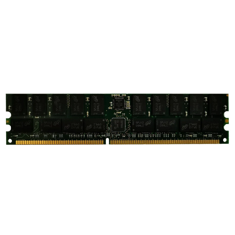 Micron 2GB PC-3200R MT36VDDF25672Y DDR 400 ECC Registered Server RAM Memory - Image 2 of 3