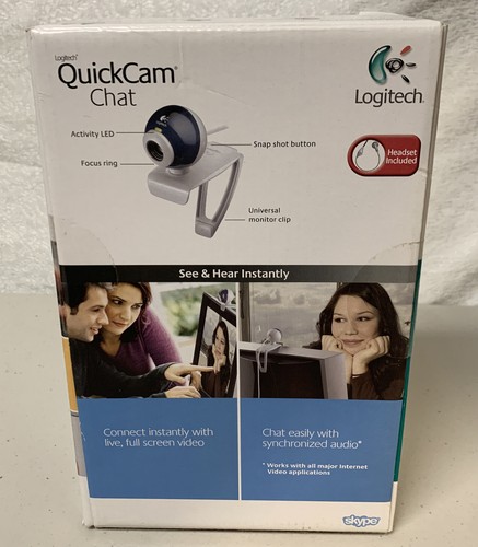 Logitech Quickcam 961462-0403 Web Cam Video BN15 - Picture 3 of 5