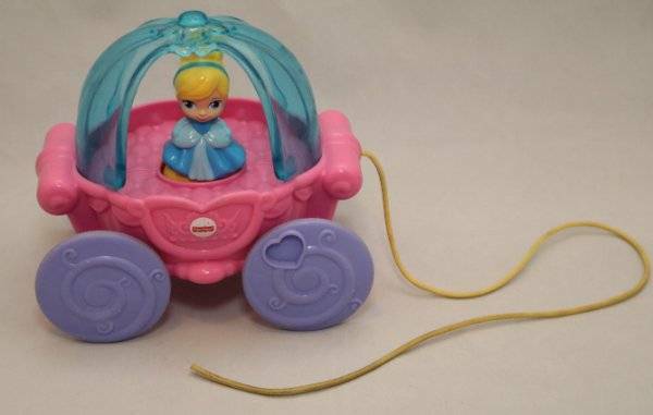 fisher price disney princess carriage
