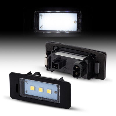 2x Led Kennzeichenbeleuchtung Passend für BMW X5 E70, F15, F85, G05 3LED