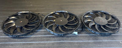 SPAL 24 Volt 11'' Cooling Fan (3) - VA09-BP12/C-54A - External Dia. 12.19 in.
