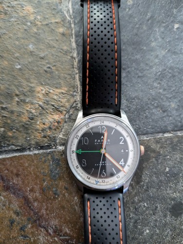 Farer Oxley GMT Automatic Mechanical Watch 39.5mm