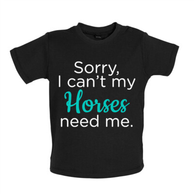 Sorry I Can T Mein Pferde Bedürfnisse Me - Baby/Strampler - Reiten Rennen