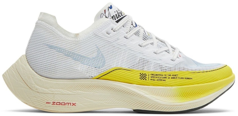 Las mejores ofertas en Nike ZoomX Vaporfly NEXT% 2 White Yellow