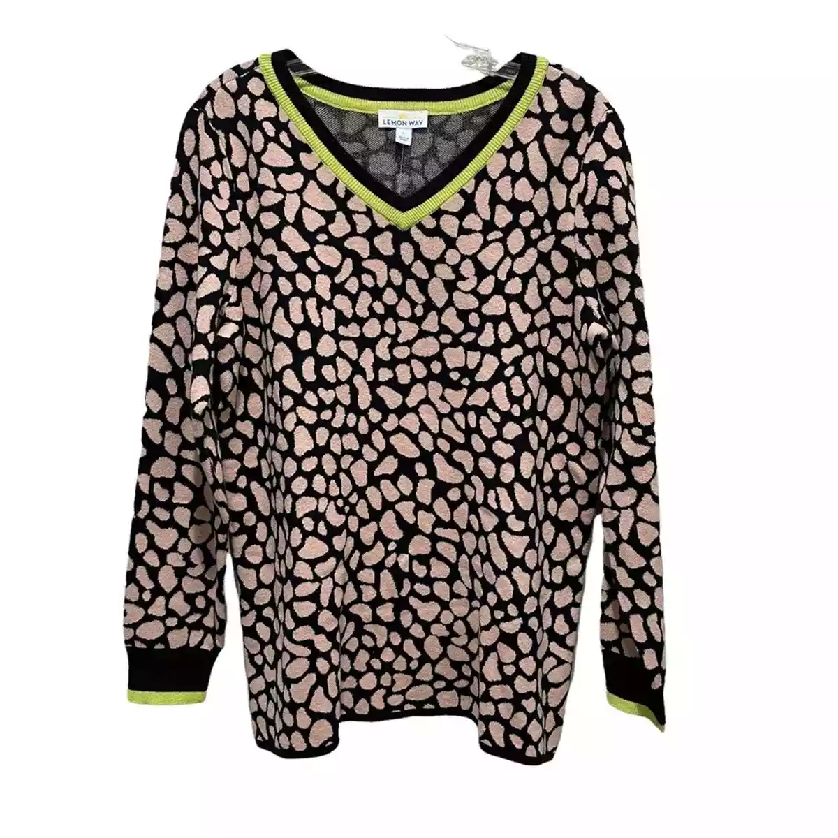 Leopard varsity best sale sweater