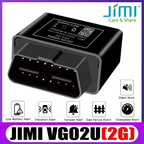 Jimi VG02U 2G OBD Car GPS tracker Plug & Play Real-time Tracking For Cars Moto