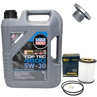 MotoröL Set 5W-30 5 Liter + ÖLfilter Sh 426 L + Schraube FüR Bmw 3Er E46 X3 X5