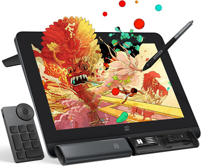 XP-Pen Artist Pro 14 (Gen 2) Graphics Drawing Tablet 16384 Stand + Mini Keydial