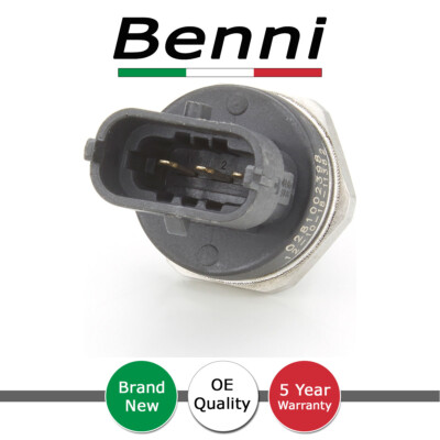 #ad Benni Fits Iveco Daily Lancia Musa LDV Maxus Fuel Rail Pressure Sensor PSFRS4G3 GBP 21.62