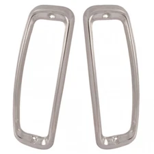 CJ Classic Trucks Taillight Lens Bezel Ford Tooling Pair F-100 1964-1966