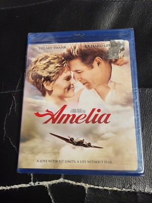 NEW SEALED AMELIA BLU-RAY / RICHARD GERE & HILARY SWANK
