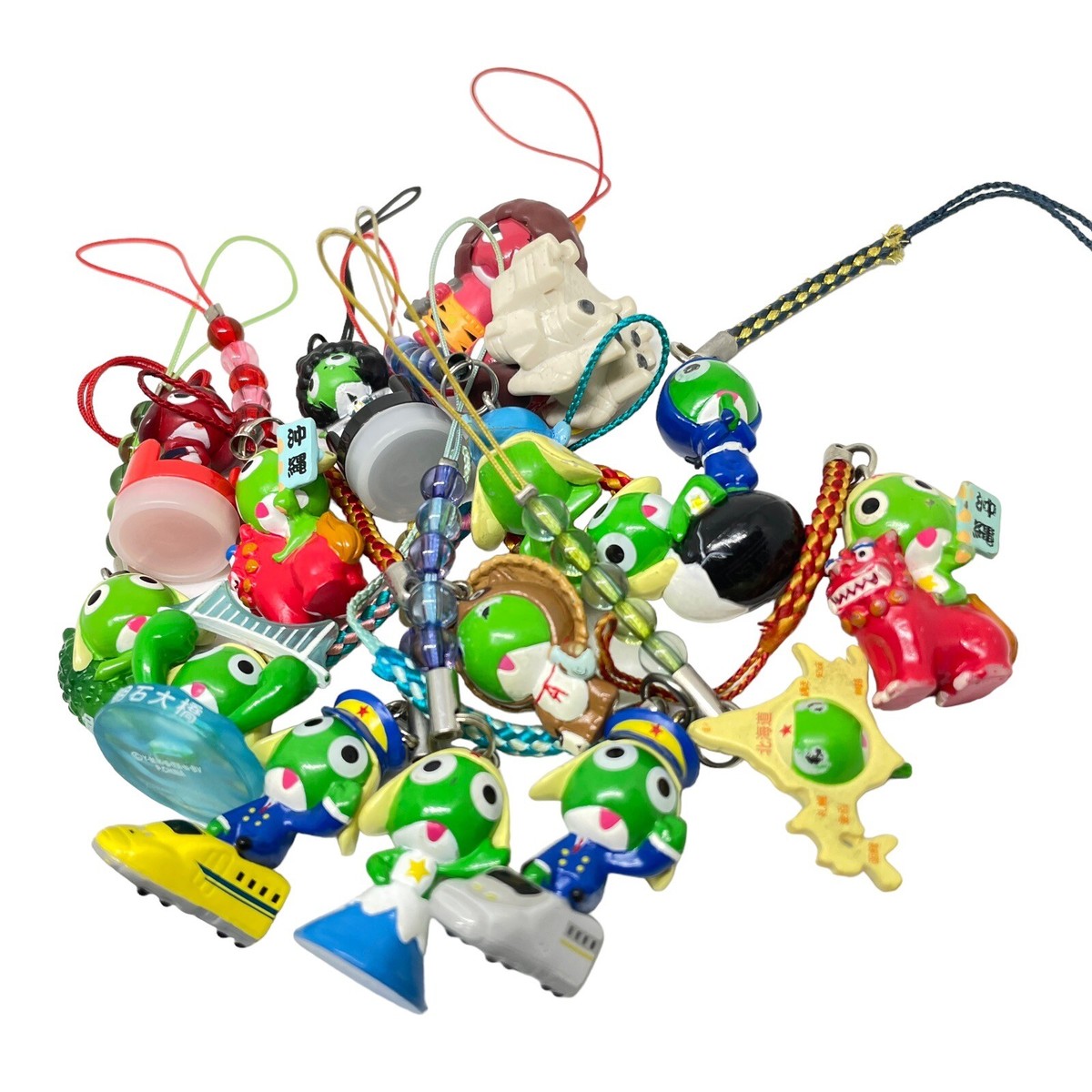 チャーム gorogoro Gotochi Keroro Gunso Sergeant keychain Strap Hokkaido Okinawa