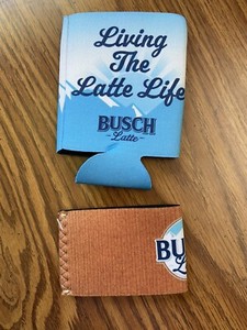 busch latte koozie