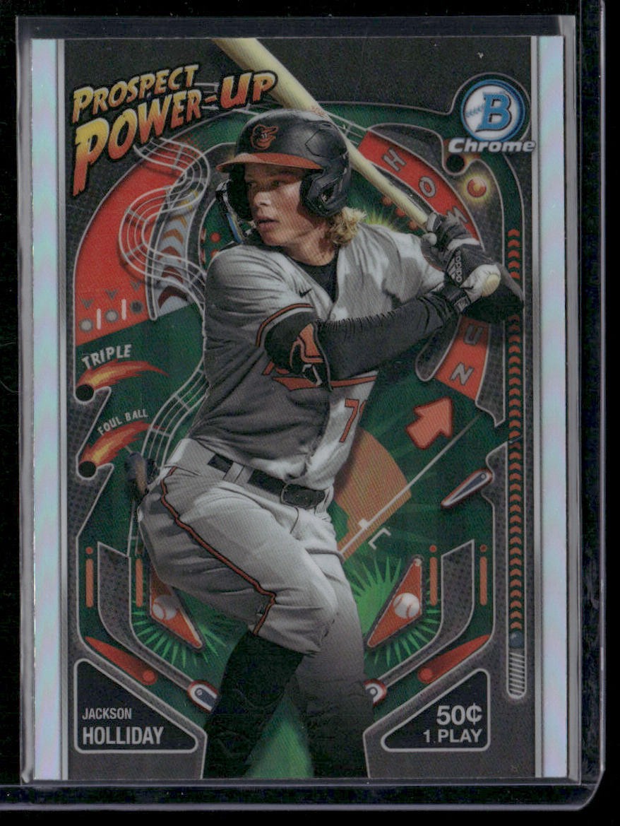 2024 Bowman Jackson Holliday Prospect Power-Up Baltimore Orioles #PP-5