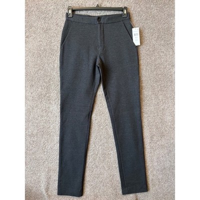 Lacoste Mens Slim Fit Trousers Dark Grey Cotton Stretch Pants 30Wx33L (US)
