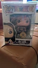 FUNKO POP WWE EXCLUSIVE  WRESTLER AJ LEE WITH PROTECTOR