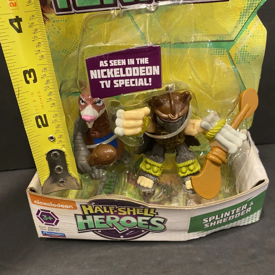 Nuevo en Paquete Teenage Mutant Ninja Turtles TMNT Half Shell Heroes astilla y trituradora  Foto 3 de 4
