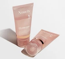 Collagen Night Mask Easy Apply And Peel Beauty Skin Care Firming Nourishing