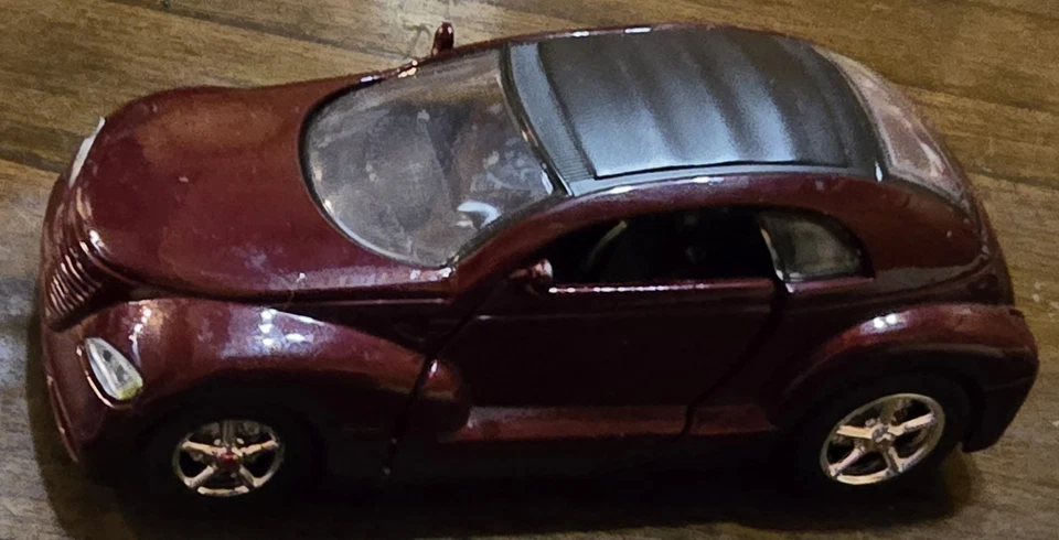 5" NewRay 1/32 City Cruiser Collection Chrysler Pronto Cruiser - Red Car  - Image 2 of 4