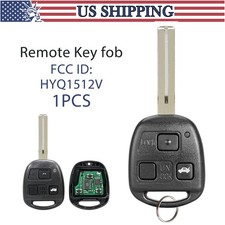 Replacement For 2001 2002 2003 2004 2005 Lexus Is300 Key Fob Remote Hyq1512v 3b Replacement For 2001 2002 2003 2004 2005 Lexus Is300 Key Fob Remote Hyq1512v 3b