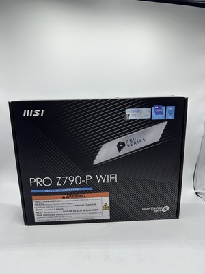 MSI PRO Z790-P WIFI LGA 1700 Intel Z790 SATA 6Gb/s DDR5 ATX Motherboard