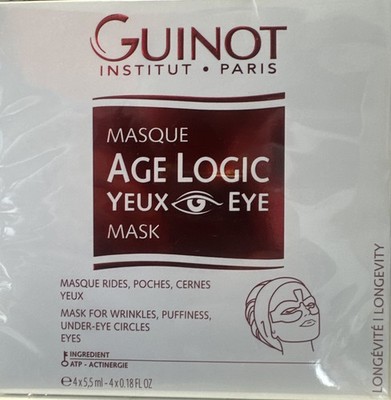 Guinot Maske Alter Logic Augen 4 x 5,5 ml im Blister - 4 x 1,8 ml ZZA