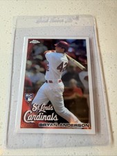 Bryan Anderson Rookie 2010 Topps Chrome #172 Baseball Cards Baseball Card NM. rookie card picture