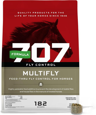 Multifly Feed-Thru Fly Control Pellets for Horses - Palatable & Safe Fly Populat