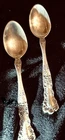 Two Gorham Sterling Silver Buttercup Demitasse Spoon 4-1/8" 12g