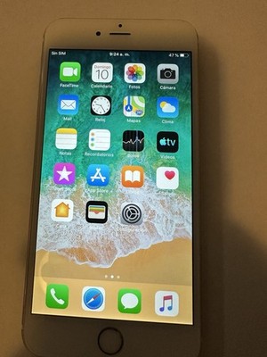FOR PARTS OR NOT WORKING IPhone 6 Plus Gray/ Space Gray (READ DESCRIPTION)