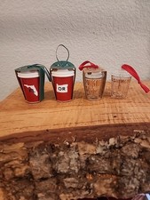 ONE Ornament :Starbucks BEEN there Glass WA OR  Ceramic WA  FL