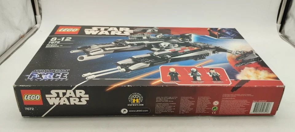 LEGO 7672 Rogue Shadow NEW MISB SEALED GOOD RARE Star Wars Force Unleashed 7662 - Bild 4 von 4