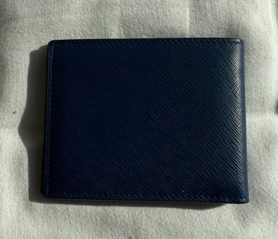 Montblanc Sartorial Cartera 6cc Azul [Referencia MB130812] Foto 3 de 4