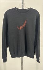 Conan Gray Superache Black Crew Neck Sweater - Size Medium