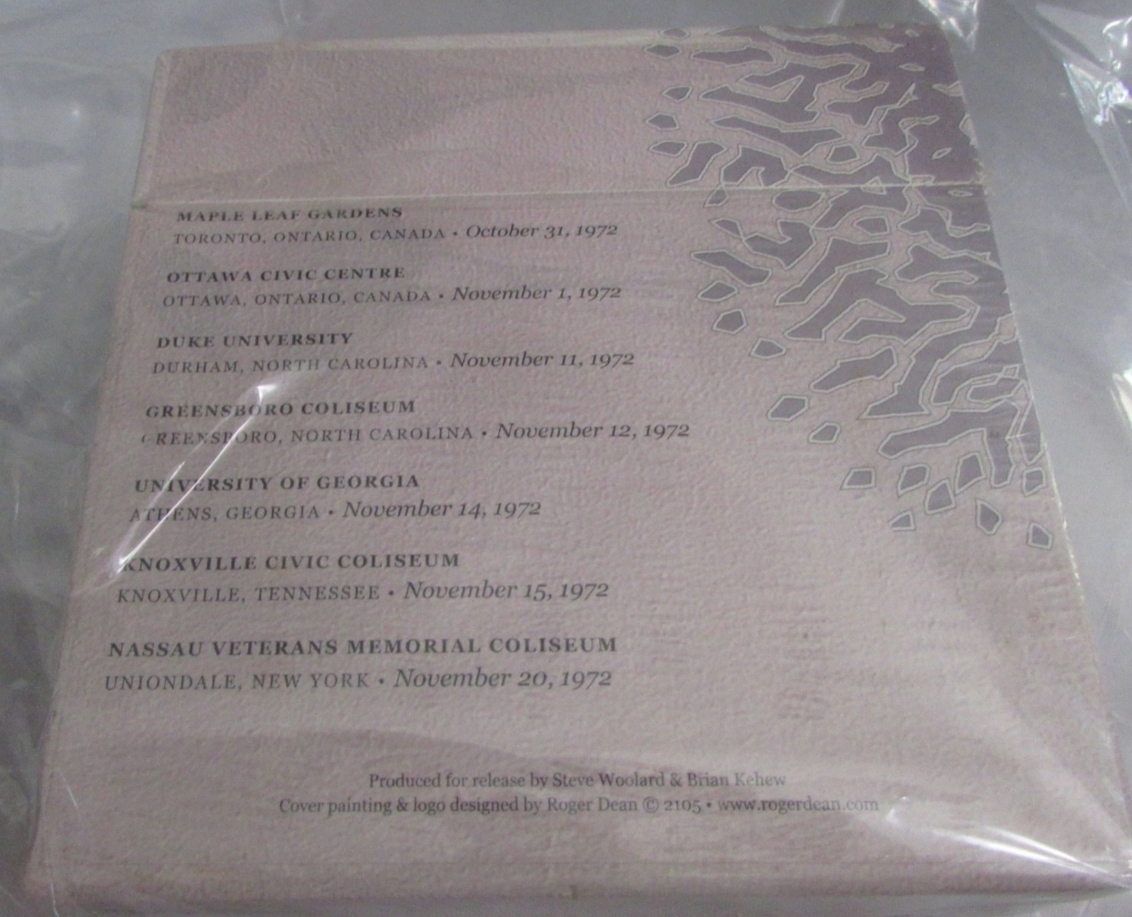 YES PROGENY SEVEN SHOWS FROM SEVENTY-TWO 72 14 CD BOX SET Nm/Nm CD