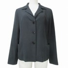 Agnes B B. Tailored Jacket Blazer Single 3b Total Lined Black 1 S Used ac6f5006b