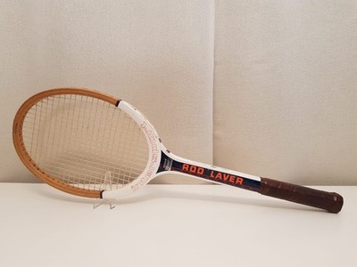Vintage Donnay Rod Laver Holz Tennisschläger Intersport Sondermodell