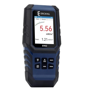 EMF Meter 3-in-1Rechargeable Digital Electromagnetic Field Radiation Detect...