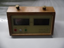 ancienne horloge minuterie pour jeu d'échecs "Electrad Silver" made in France