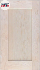 Unfinished Maple Shaker Cabinet Door Front Replacement - 12W X 24H Ready to Pa